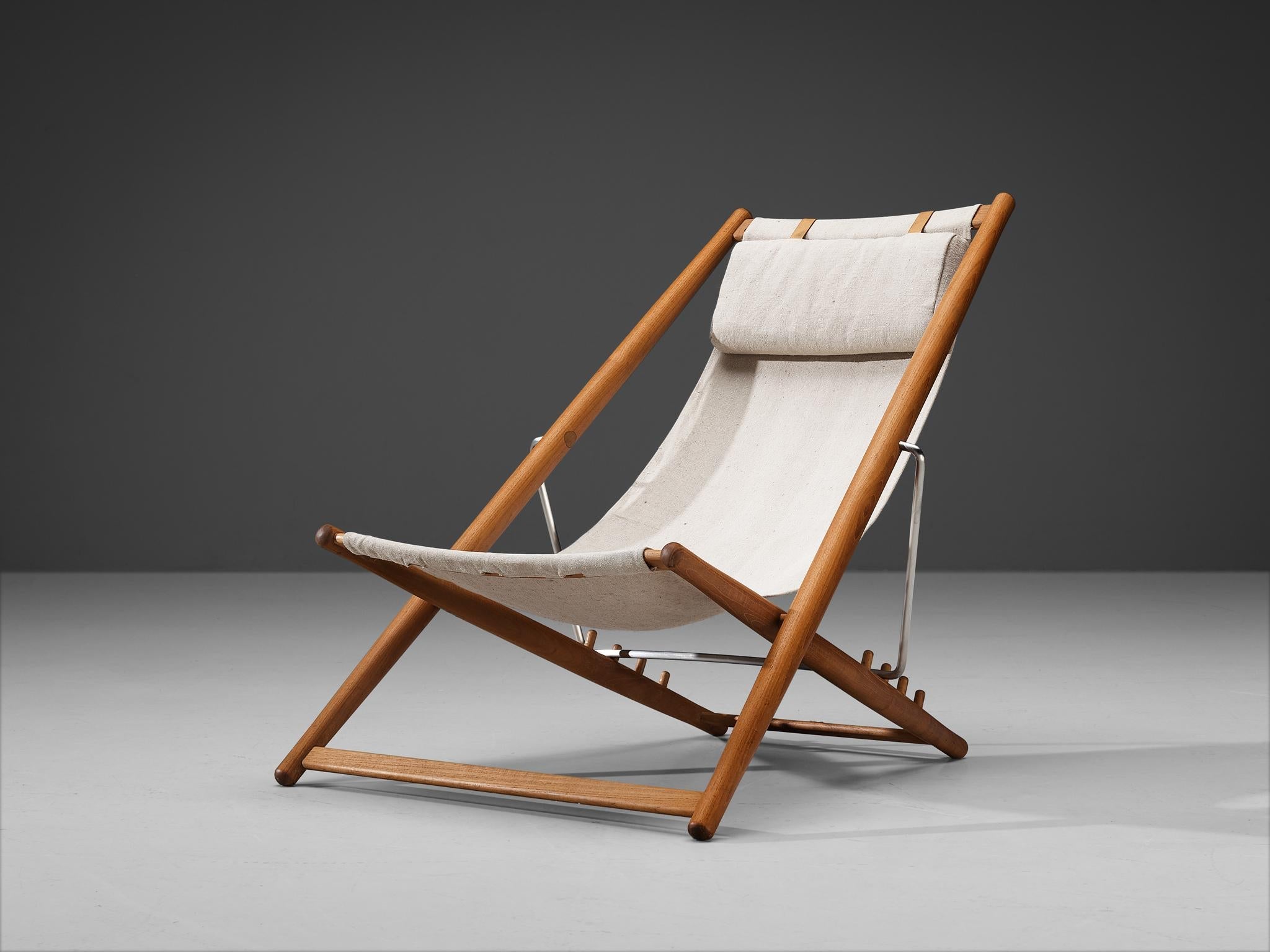 Teak folding deals lounge chairs