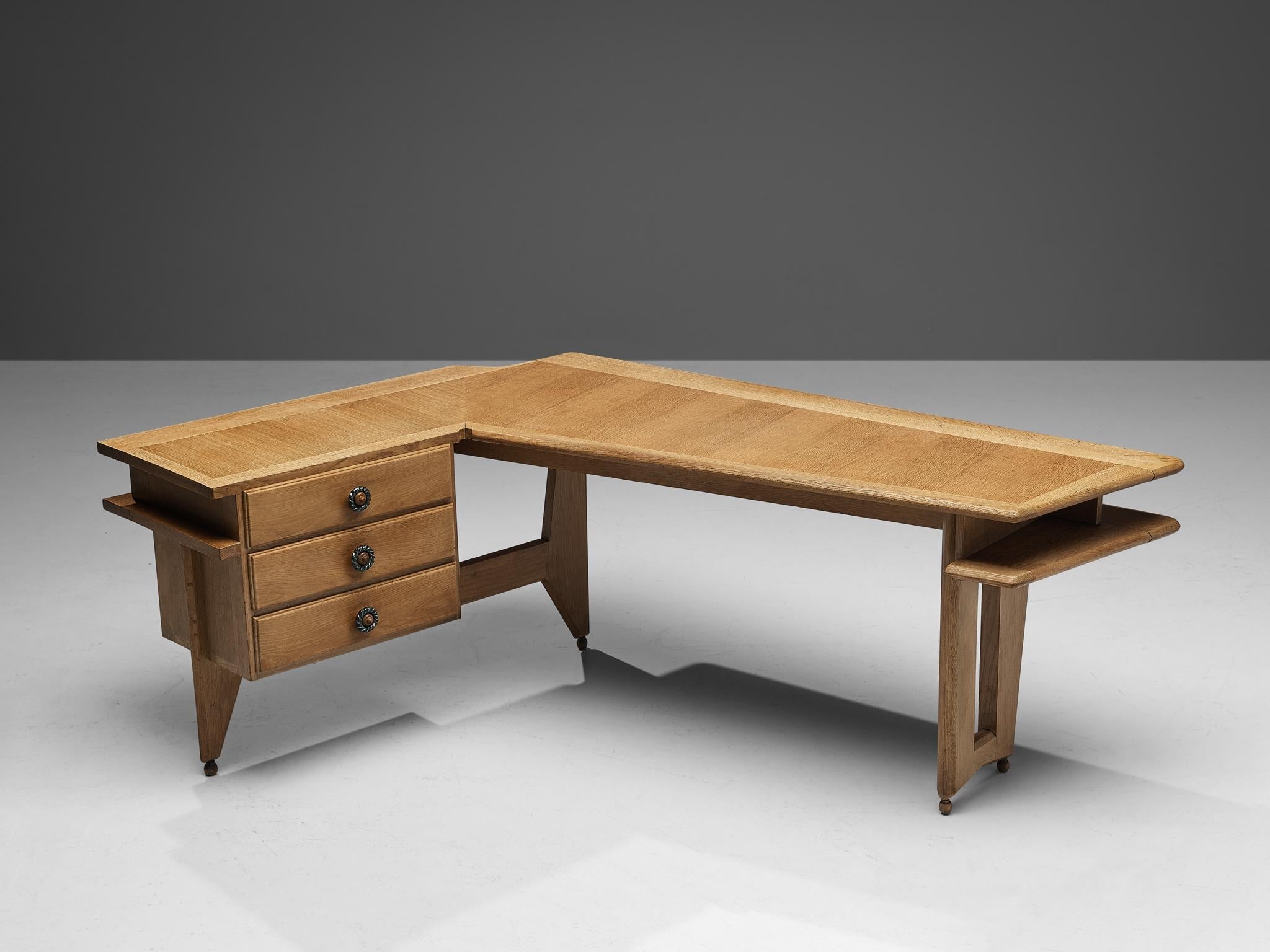 Mid century modern desk deals l shape