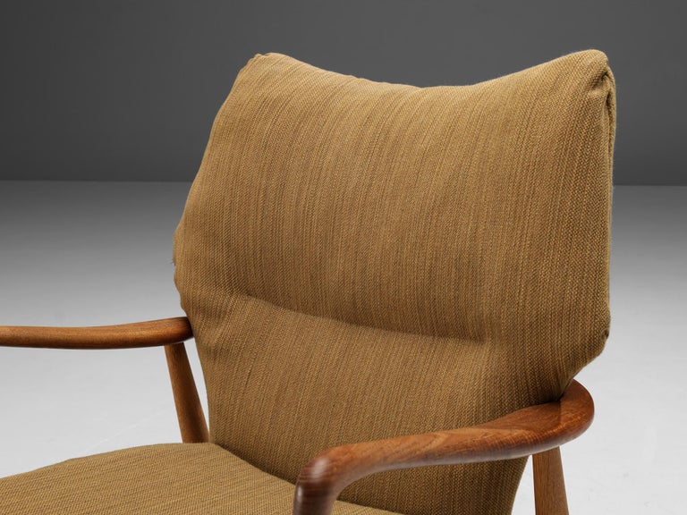 Aksel Bender Madsen for Bovenkamp Lounge Chair in Oak and Teak