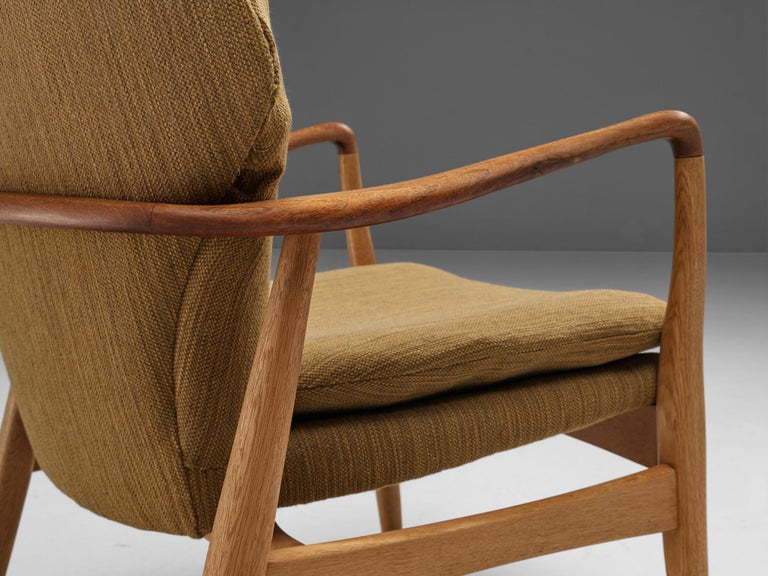 Aksel Bender Madsen for Bovenkamp Lounge Chair in Oak and Teak