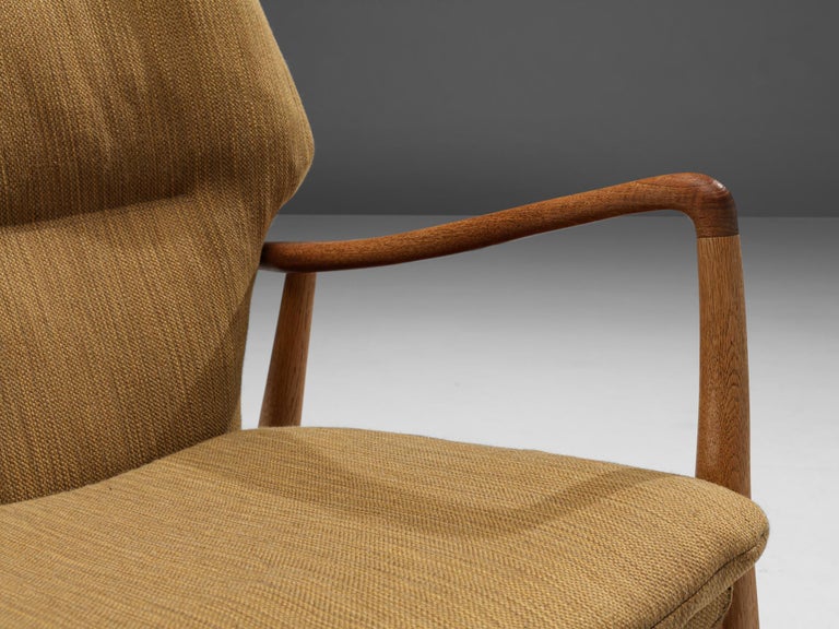 Aksel Bender Madsen for Bovenkamp Lounge Chair in Oak and Teak