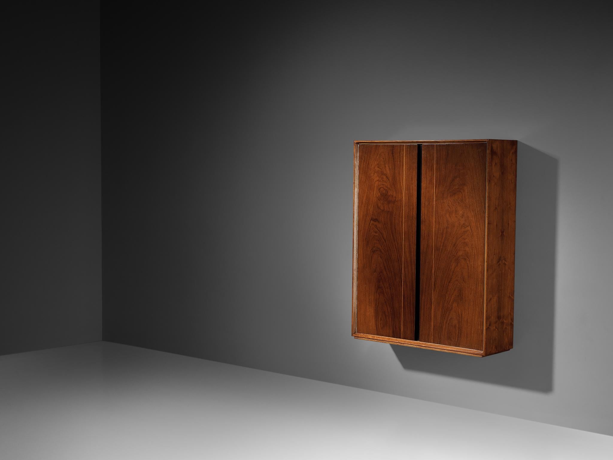 De Coene 'Madison' Wall-Mounted Cabinet in Walnut