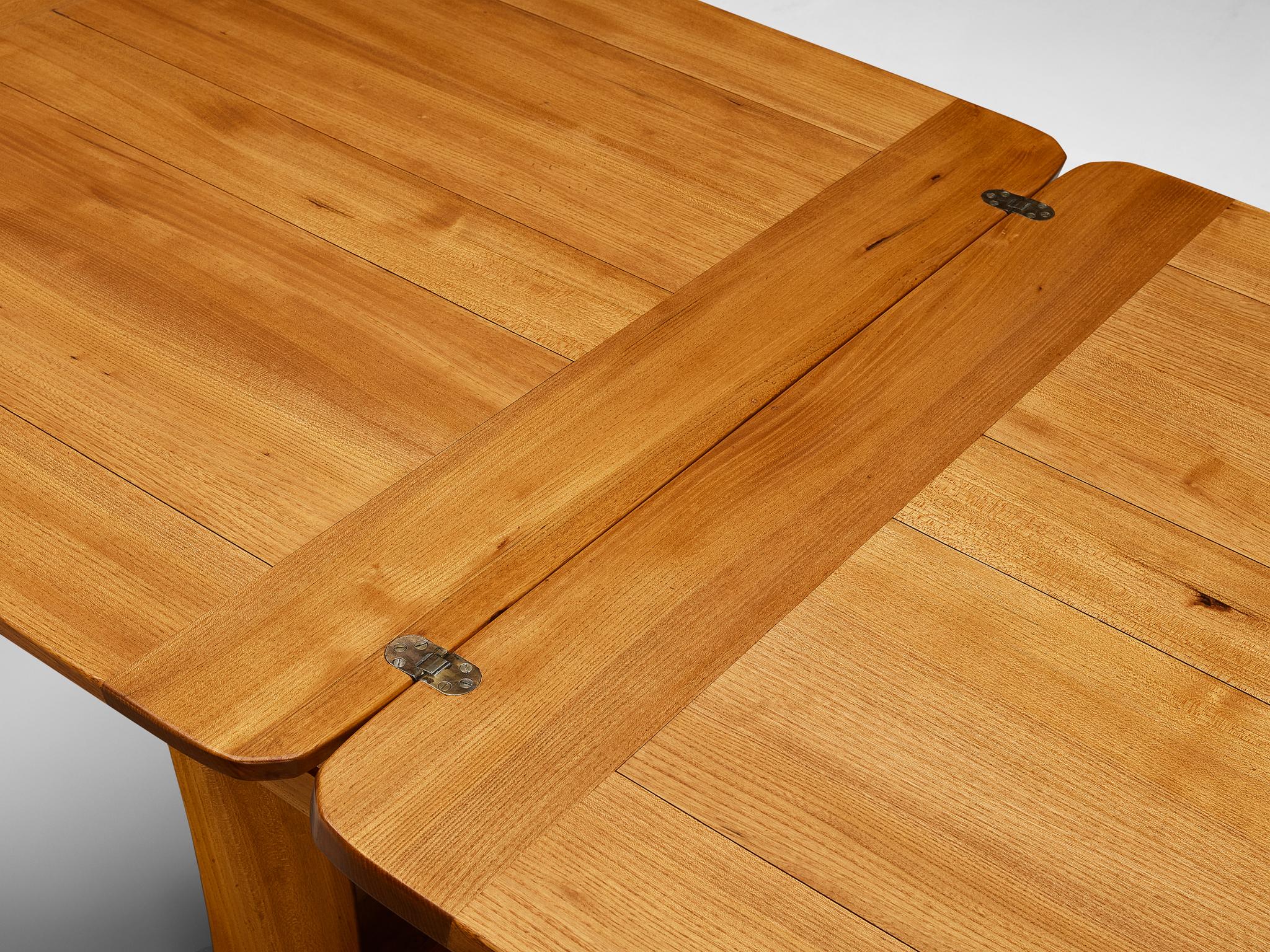 Franz Xaver Sproll Extendable Dining Table in Elm