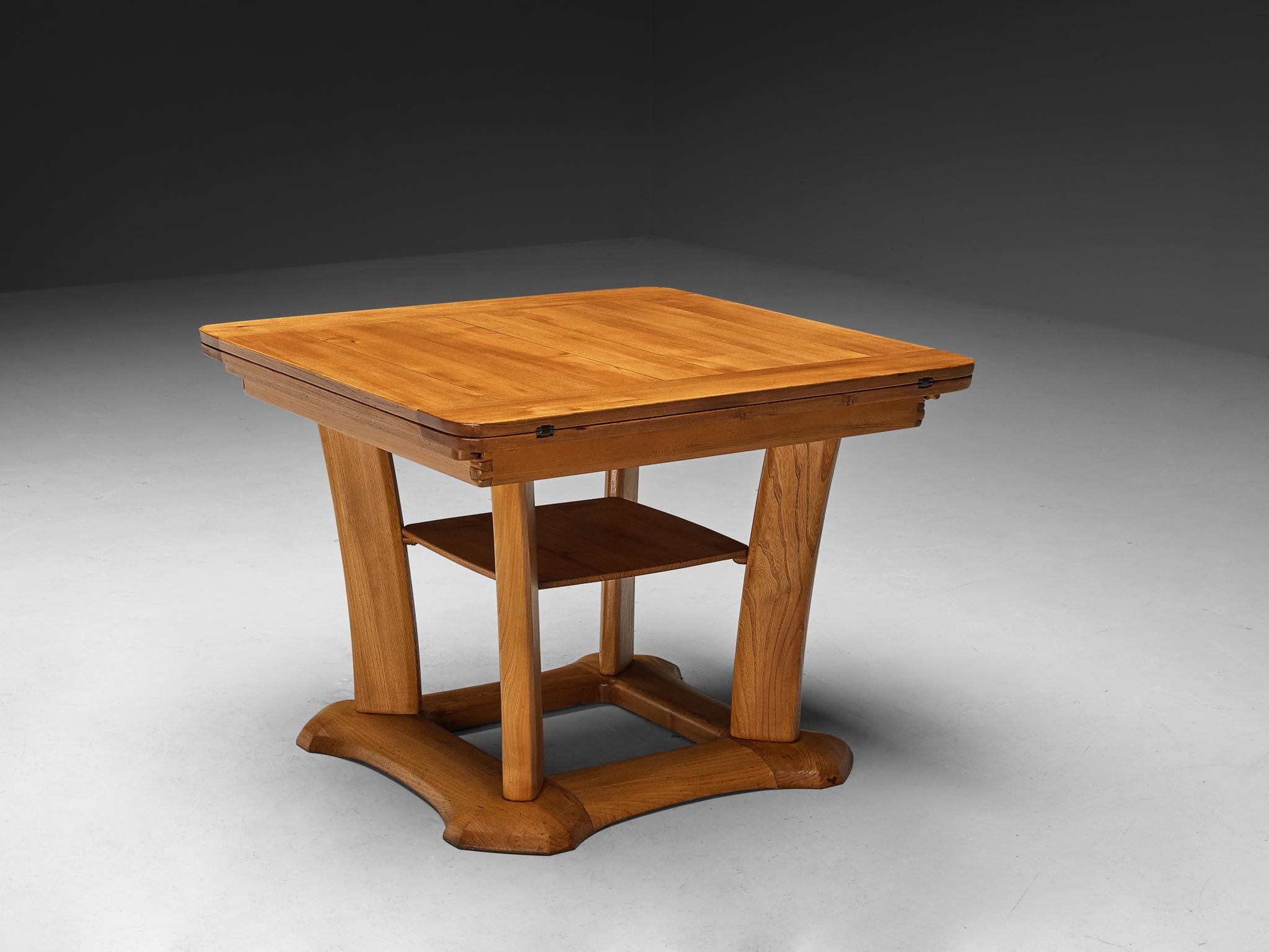 Franz Xaver Sproll Extendable Dining Table in Elm