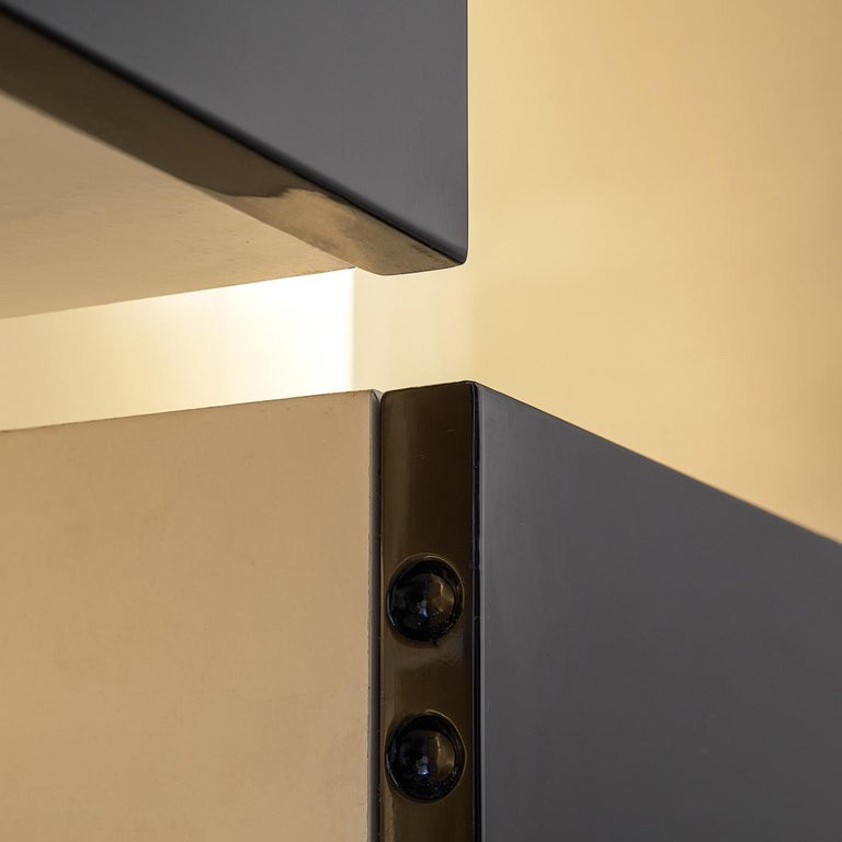 Roberto Monsani for Acerbis Illuminated Wall Unit