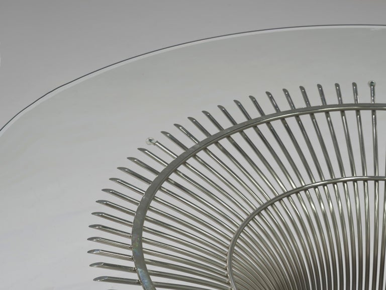 Warren Platner for Knoll Center Table in Glass and Steel