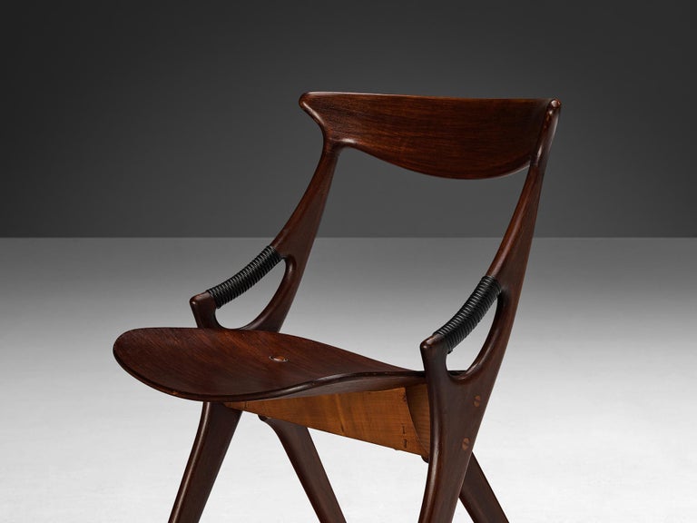 Arne Hovmand-Olsen for Mogens Kold Chair in Mahogany