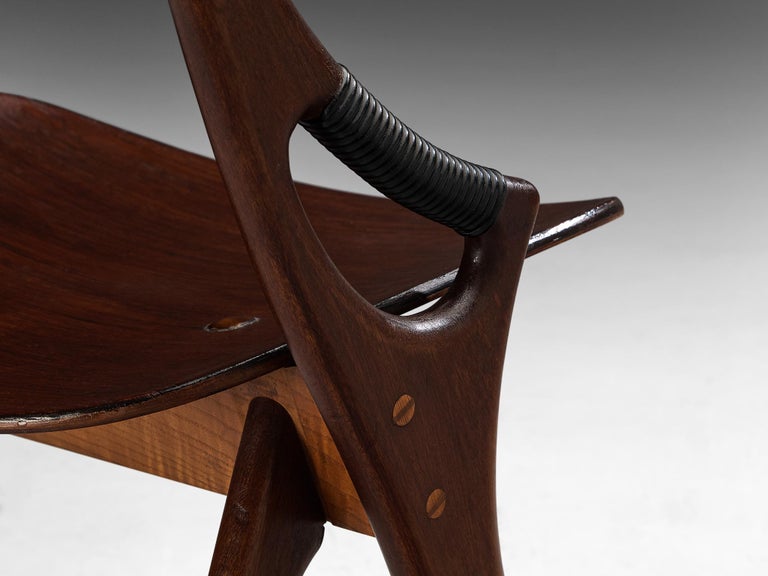 Arne Hovmand-Olsen for Mogens Kold Chair in Mahogany