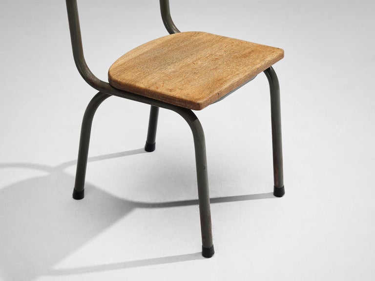 Willy Van Der Meeren for Tubax Chairs in Oak