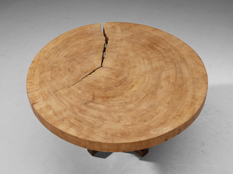 Unique José  Zanine Caldas 'Denuncia' Hand Carved Dining Table