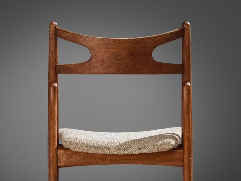 Hans Wegner for Carl Hansen & Søn 'Sawbuck' Dining Chair in Teak