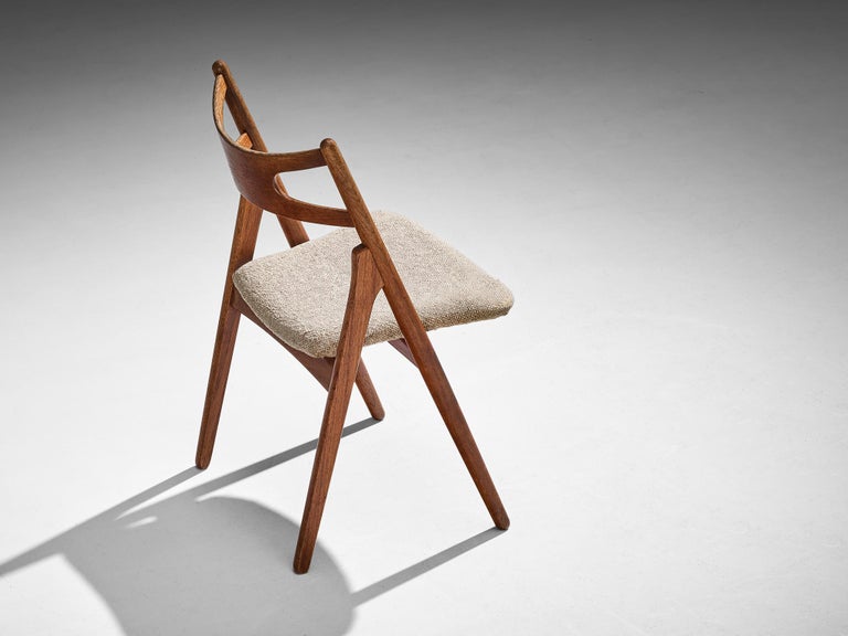 Hans Wegner for Carl Hansen & Søn 'Sawbuck' Dining Chair in Teak