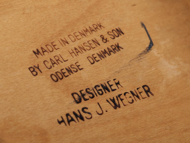 Hans Wegner for Carl Hansen & Søn 'Sawbuck' Dining Chair in Teak