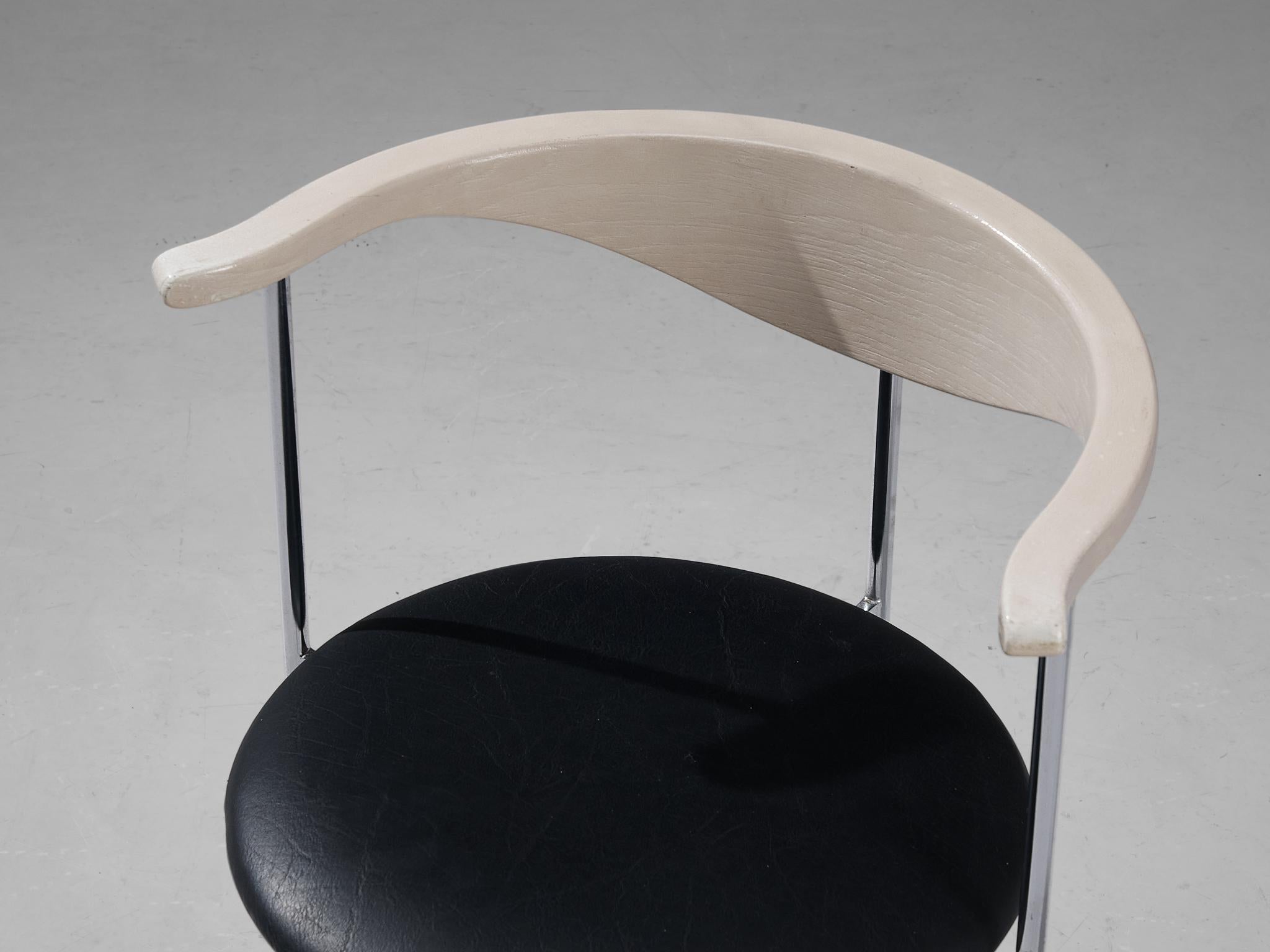 Frederik Sieck for Fritz Hansen Pair of Chairs