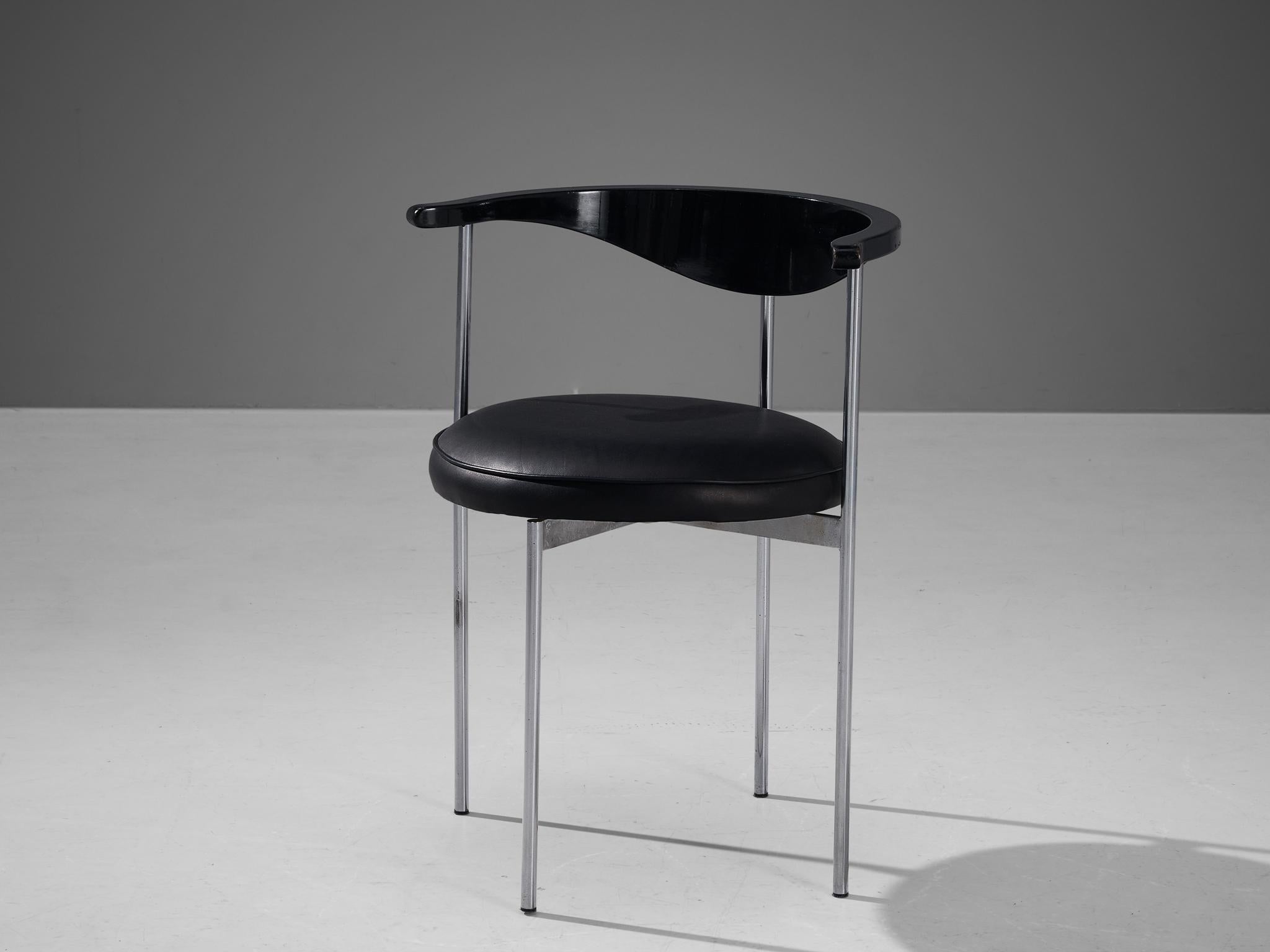 Frederik Sieck for Fritz Hansen Pair of Chairs