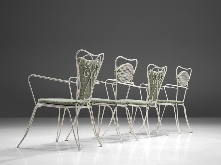 Four Patio Chairs in ZAK+FOX ‘Fantasma’ Collection 2020 Upholstery