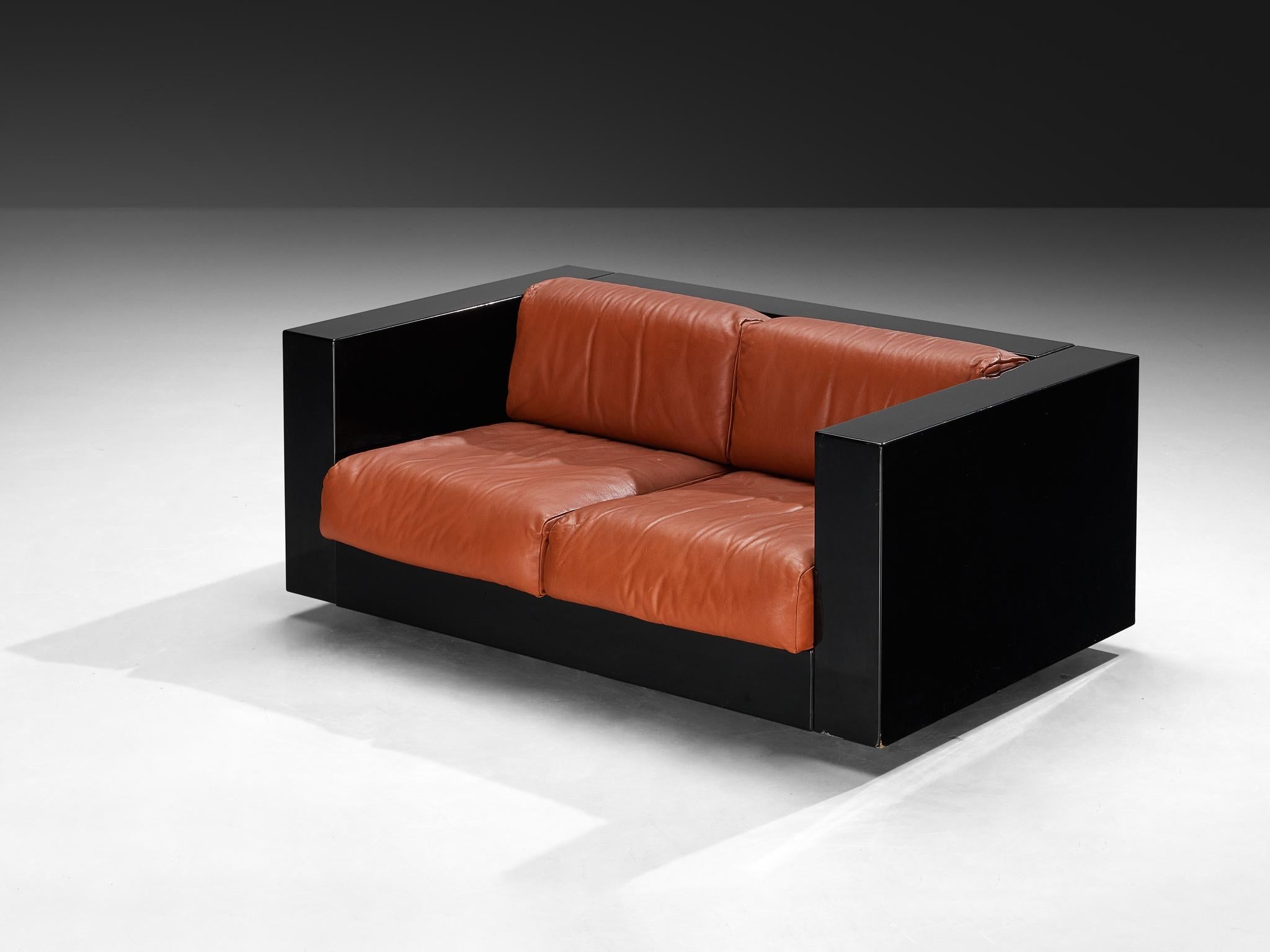 Massimo and Lella Vignelli for Poltronova 'Saratoga' Two-Seater Sofa