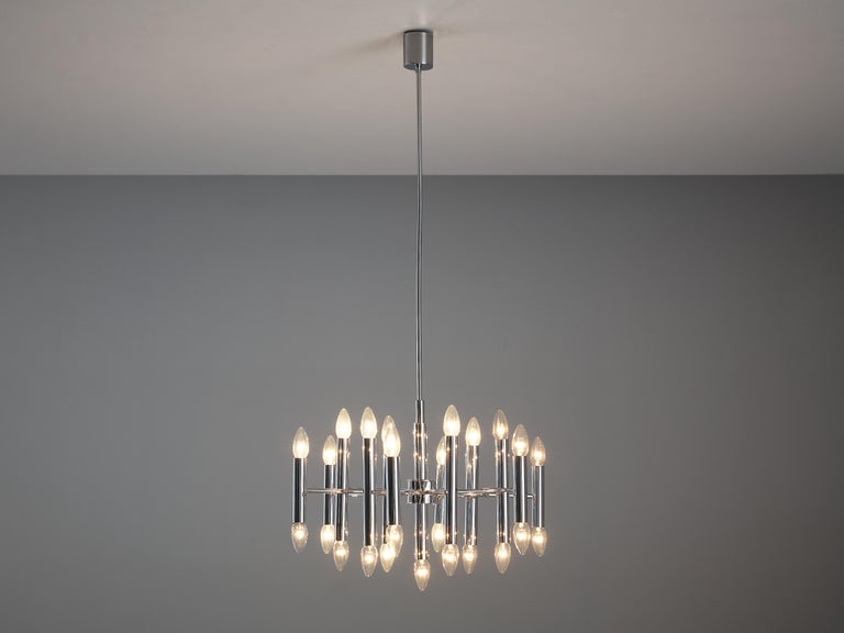 Elegant Chandelier in Chrome