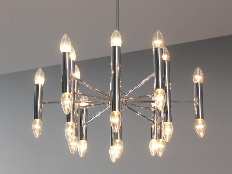 Elegant Chandelier in Chrome