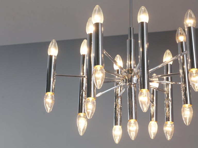 Elegant Chandelier in Chrome