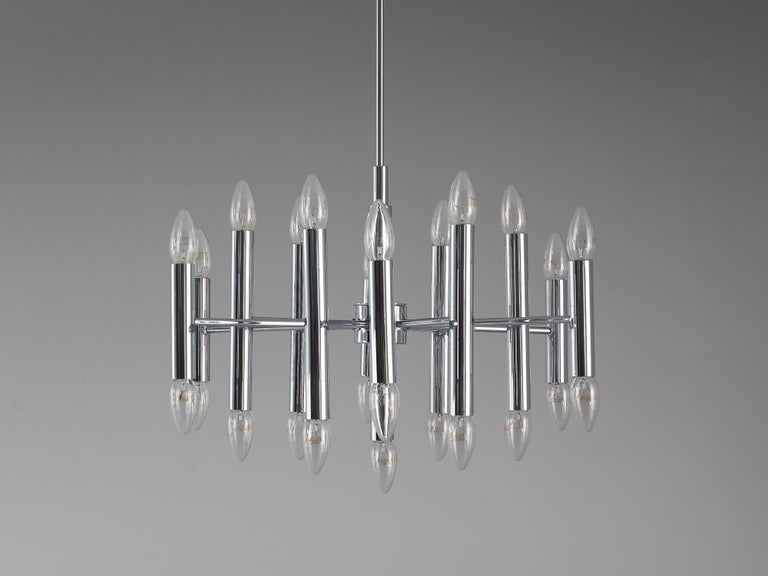 Elegant Chandelier in Chrome