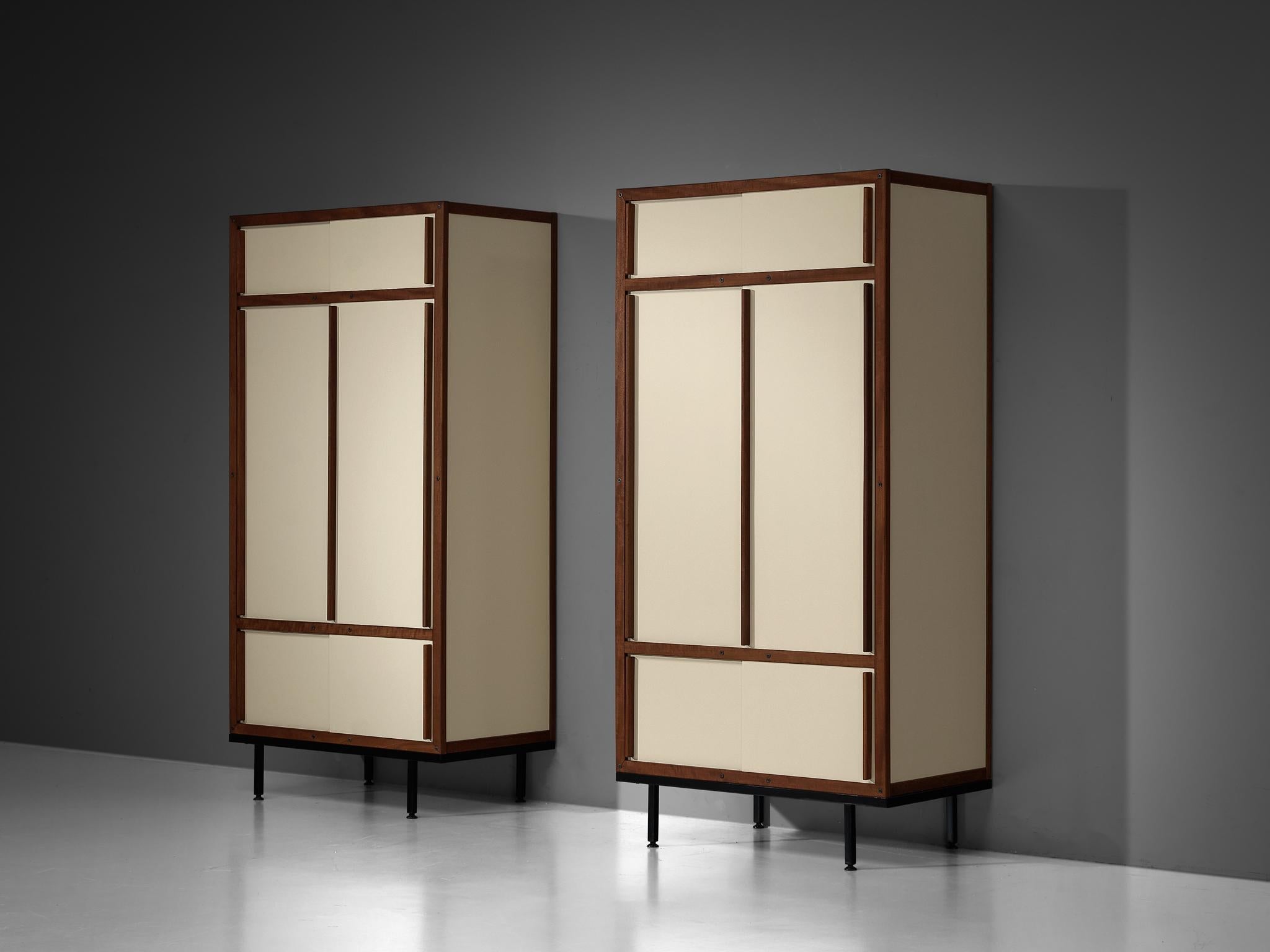 André Sornay Cabinets in Mahogany