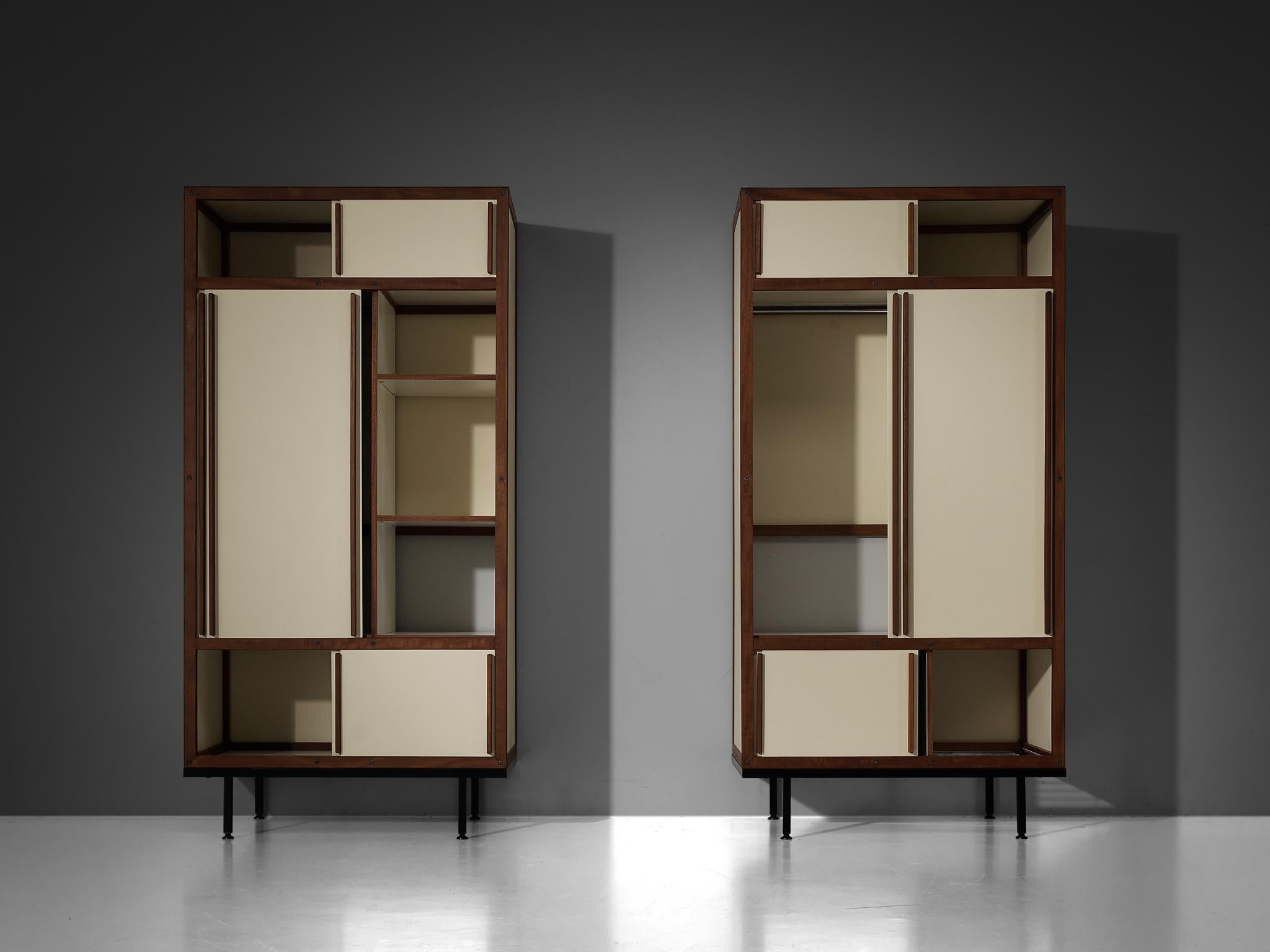 André Sornay Cabinets in Mahogany