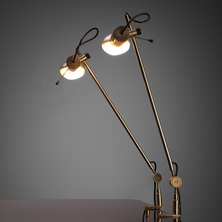 Tito Agnoli for O-Luce 'Cornalux' Desk Lights