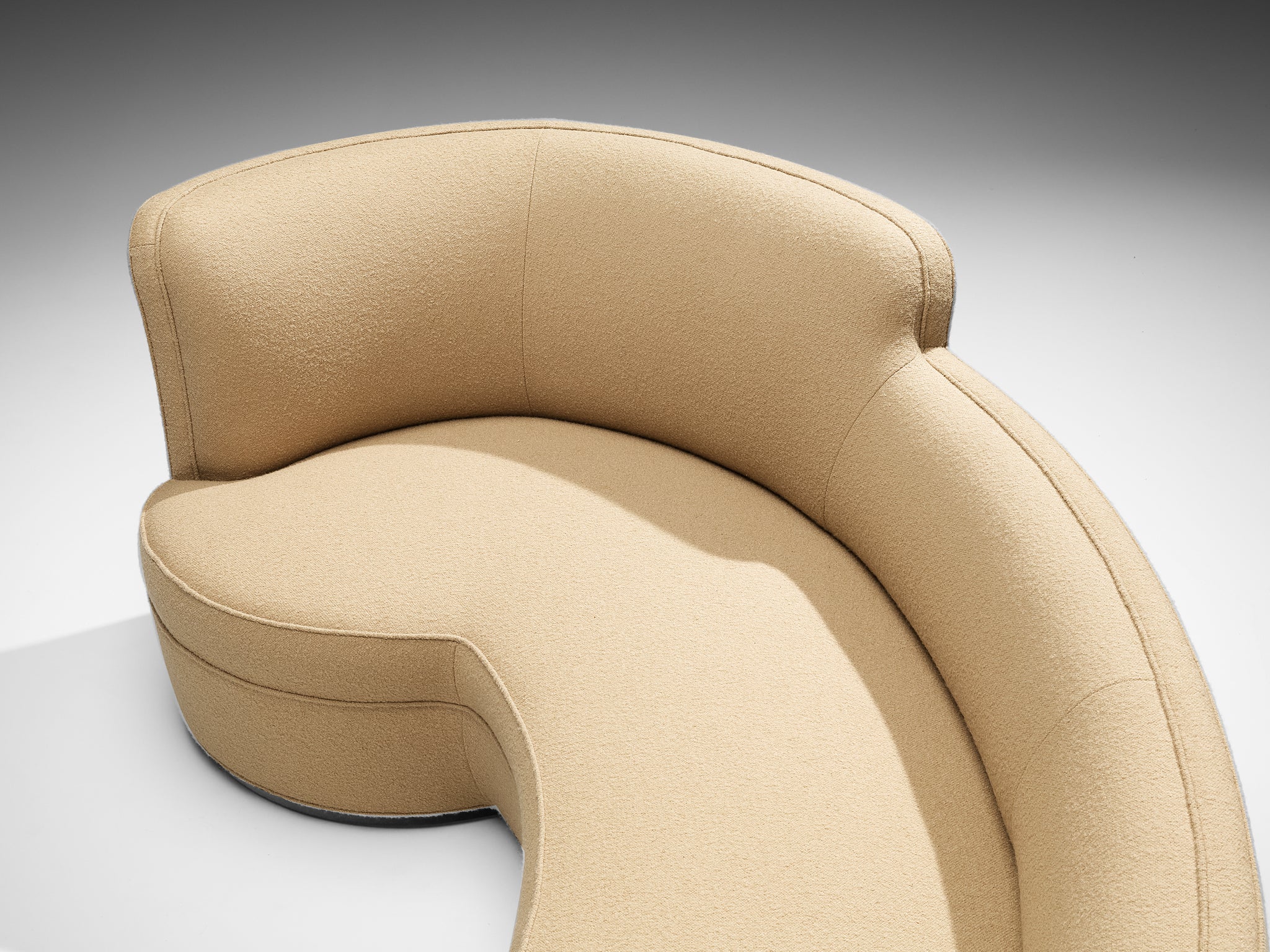 Edward Wormley for Dunbar 'Oasis' Sofa in Camel Wool