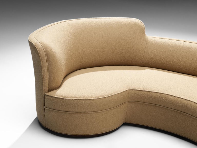 Edward Wormley for Dunbar 'Oasis' Sofa in Camel Wool