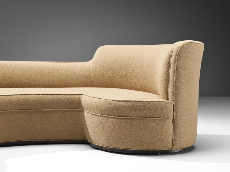 Edward Wormley for Dunbar 'Oasis' Sofa in Camel Wool