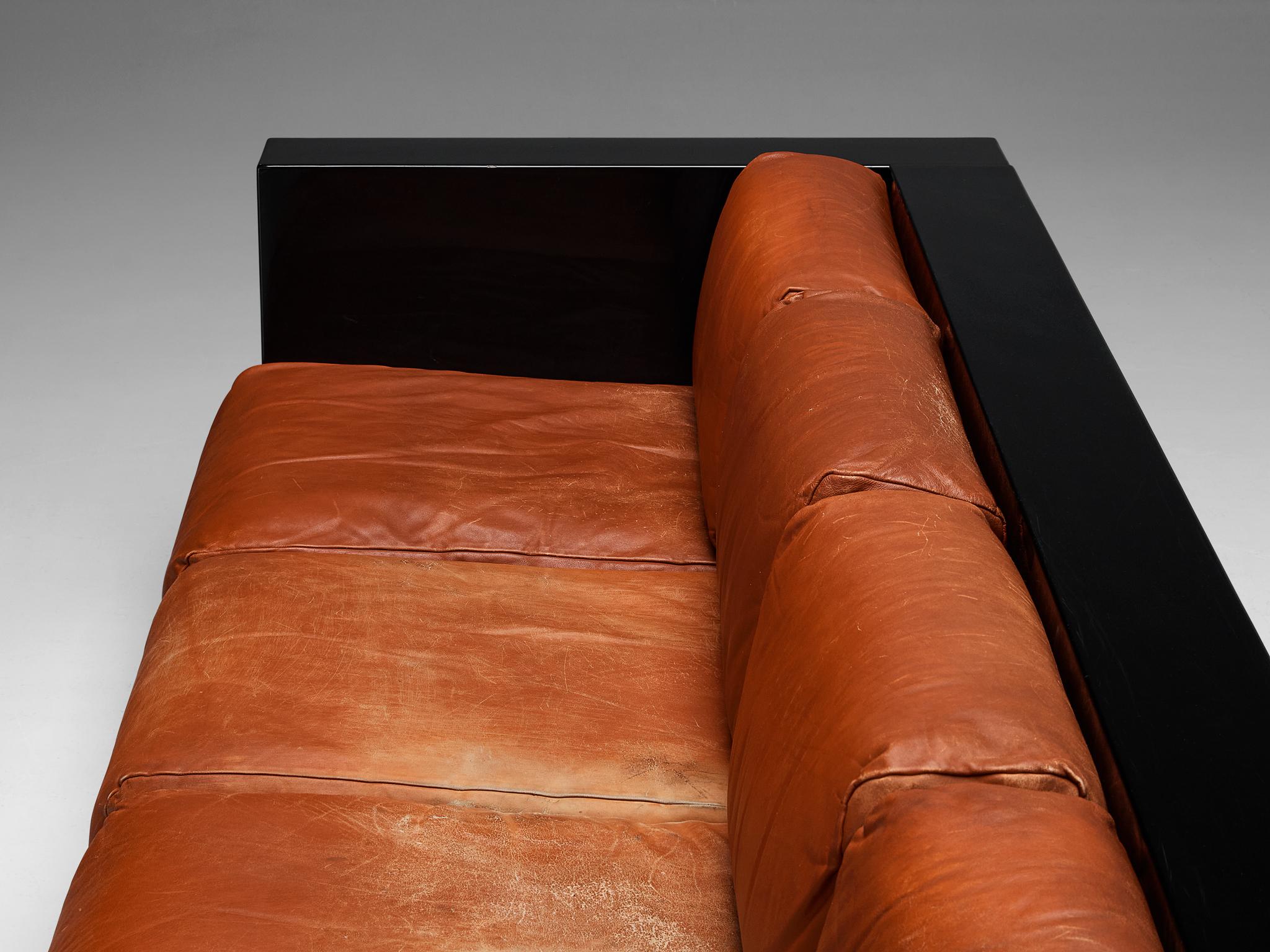 Massimo and Lella Vignelli for Poltronova Four-Seat 'Saratoga' Sofa