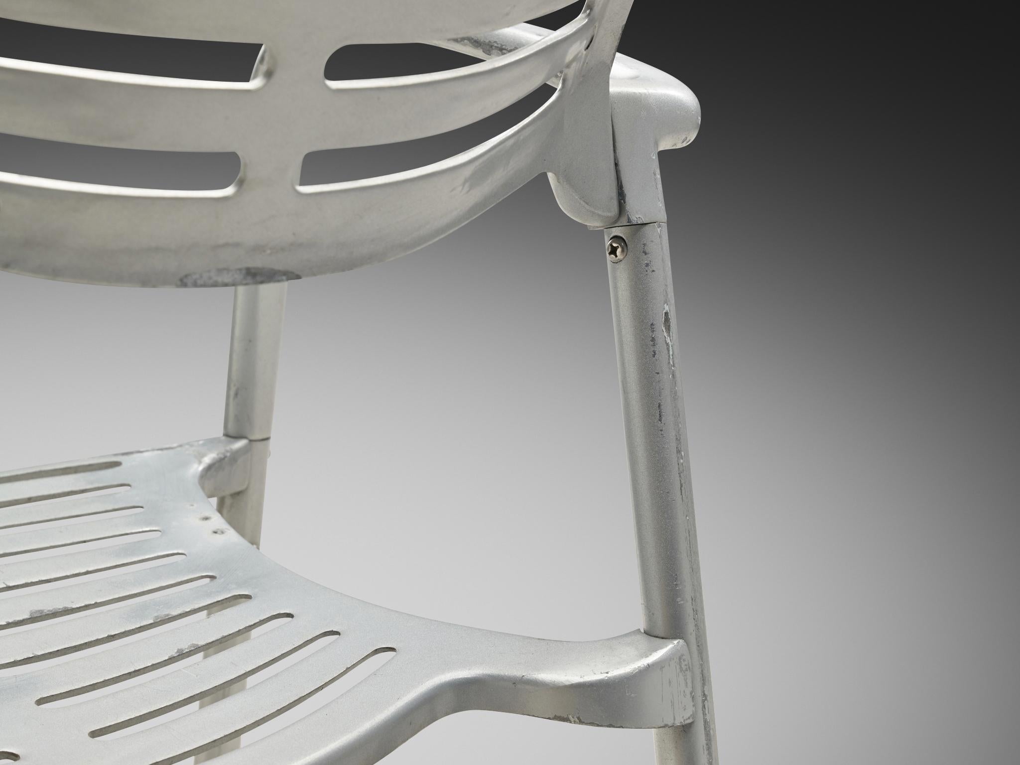 Jorge Pensi 'Toledo' Armchair in Aluminium