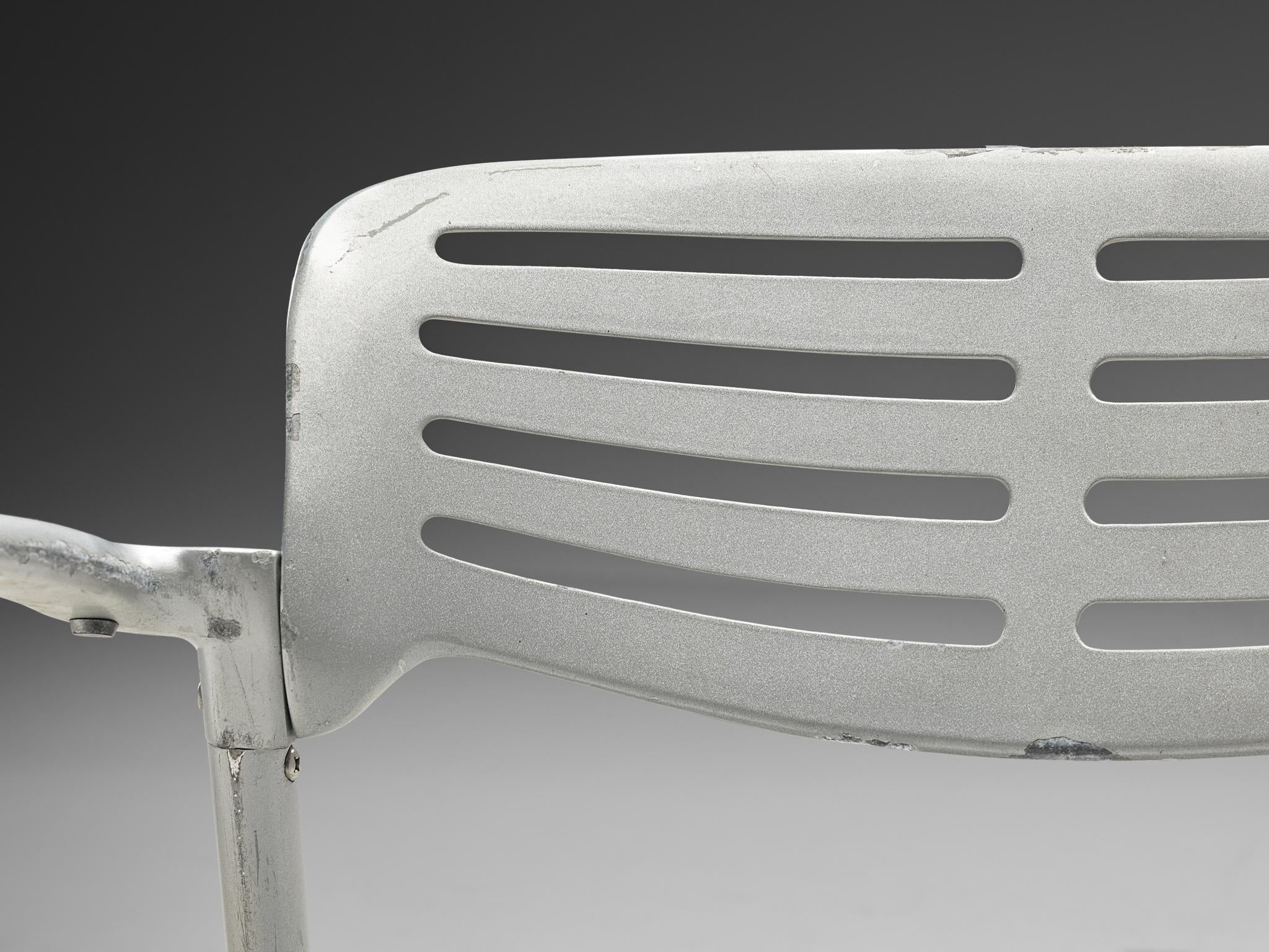 Jorge Pensi 'Toledo' Armchair in Aluminium