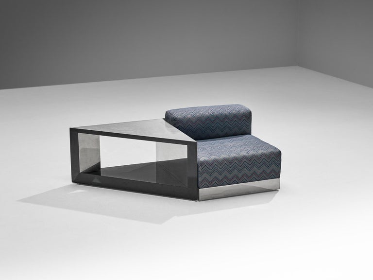 Postmodern Italian Lounge Chair and Coffee Table