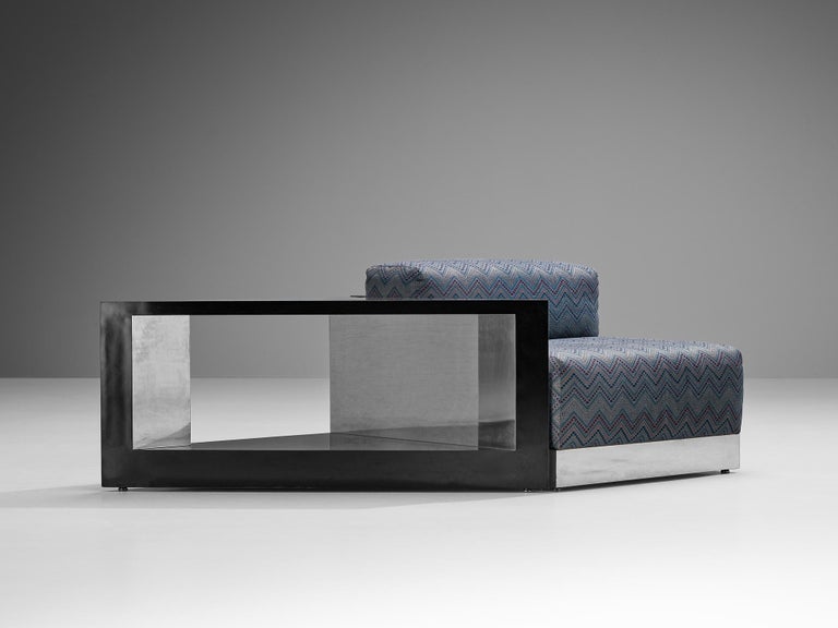 Postmodern Italian Lounge Chair and Coffee Table