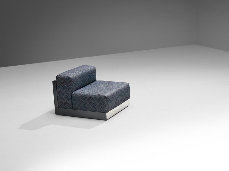 Postmodern Italian Lounge Chair and Coffee Table