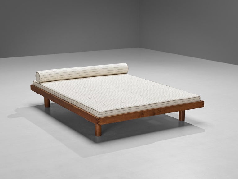 Early Pierre Chapo 'Godot' Daybed in Solid Elm