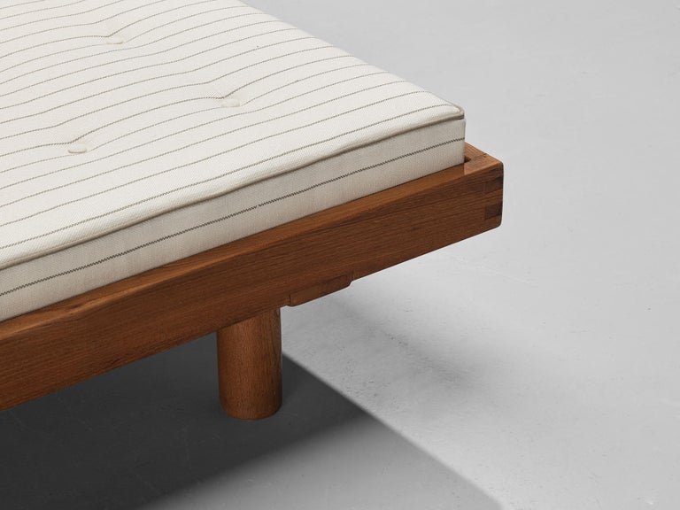 Early Pierre Chapo 'Godot' Daybed in Solid Elm