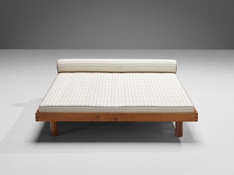 Early Pierre Chapo 'Godot' Daybed in Solid Elm