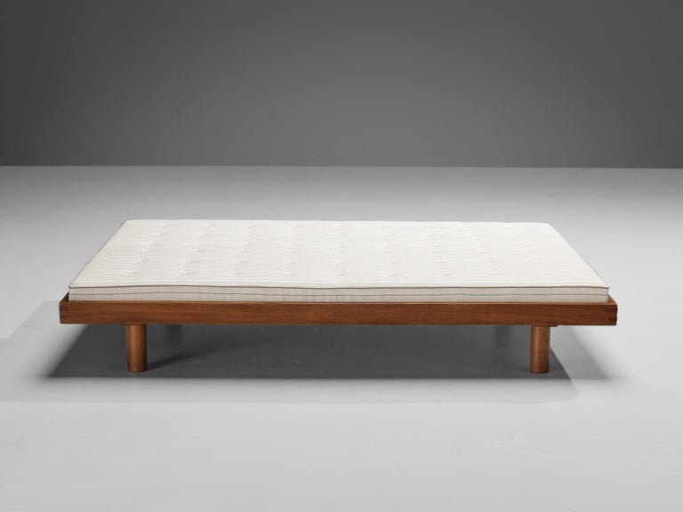 Early Pierre Chapo 'Godot' Daybed in Solid Elm