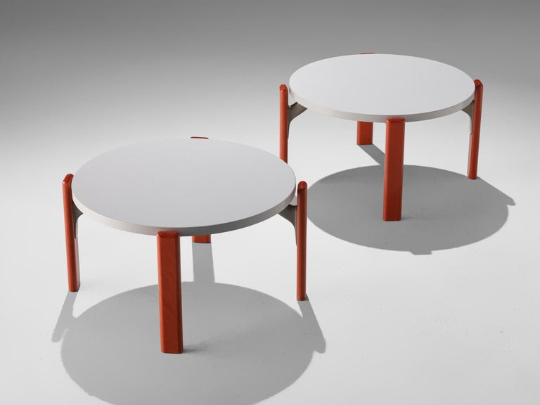 Bruno Rey for Dietiker Round Coffee Tables