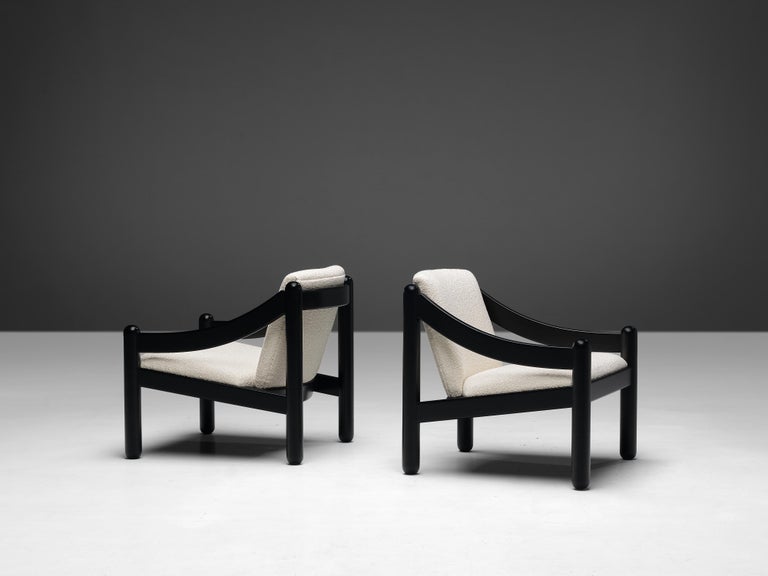 Vico Magistretti for Cassina Pair of ‘Carimate’ Lounge Chairs