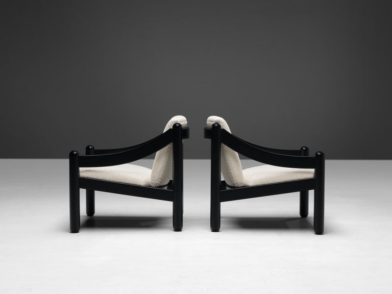 Vico Magistretti for Cassina Pair of ‘Carimate’ Lounge Chairs