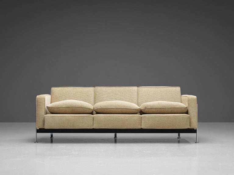 Robert Haussmann for De Sede Sofa in Beige Upholstery