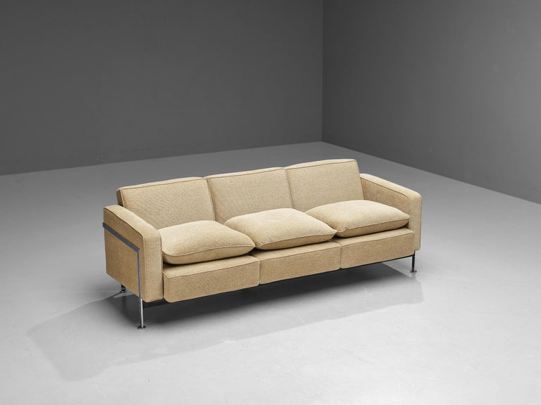 Robert Haussmann for De Sede Sofa in Beige Upholstery