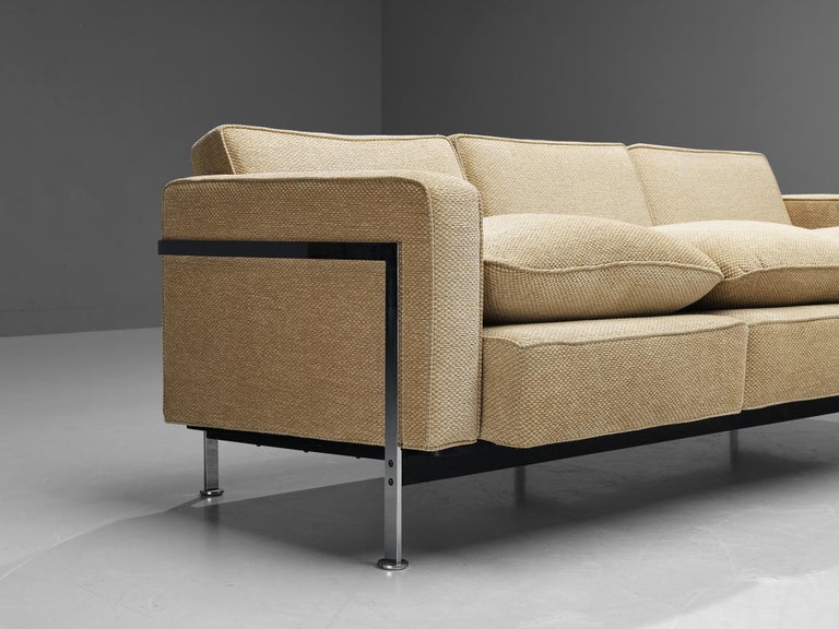 Robert Haussmann for De Sede Sofa in Beige Upholstery