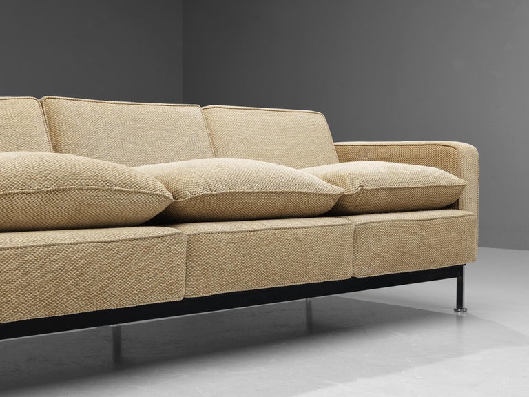 Robert Haussmann for De Sede Sofa in Beige Upholstery