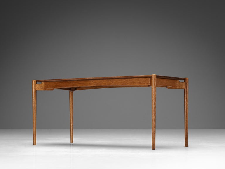 Scandinavian Coffee Table in Mahogany and Afrormosia