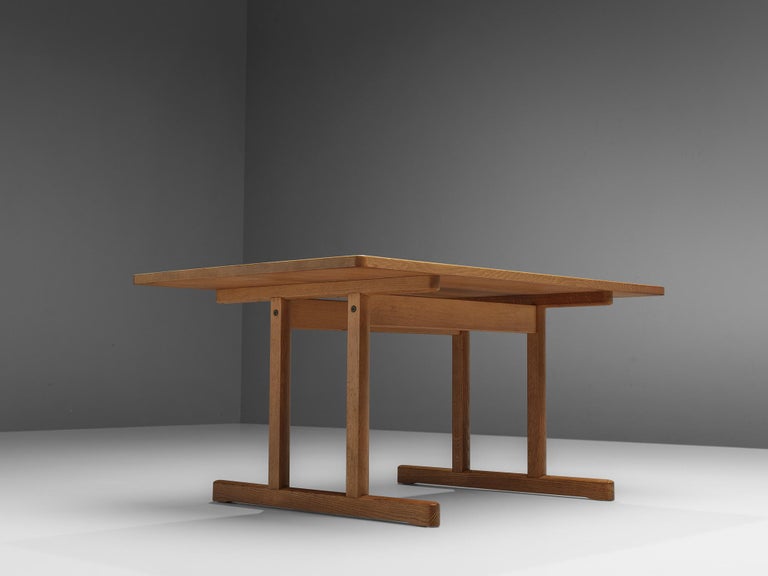 Børge Mogensen Dining or Writing Table in Solid Oak